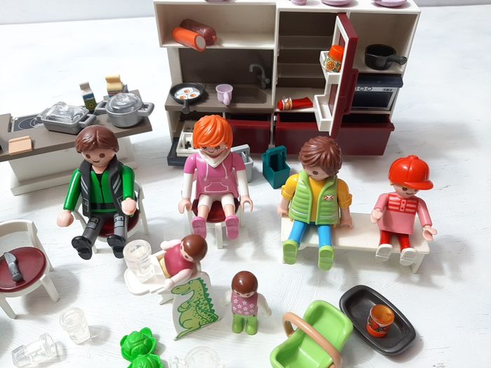 cuisine familiale playmobil - photo numéro 4
