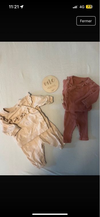 Lot de deux ensembles