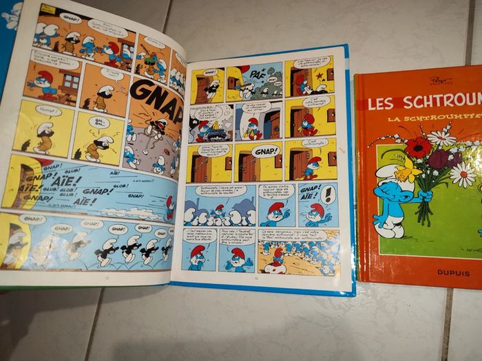 Lot de 2 bd Schtroumpfs - photo numéro 2