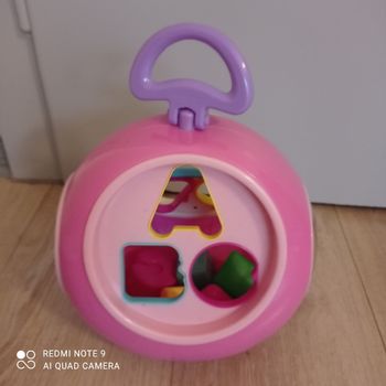 Boule plastique formes et abc