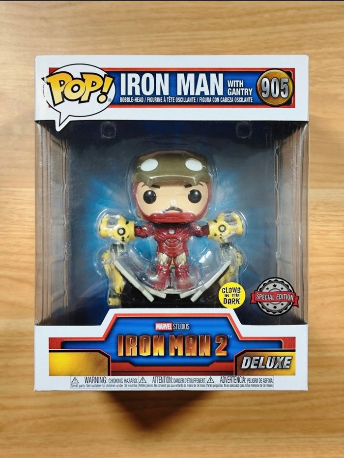 Lot 2 Funko Pop! Whiplash Vs. Iron Man 361 / Iron Man With Gantry 905 - photo numéro 2