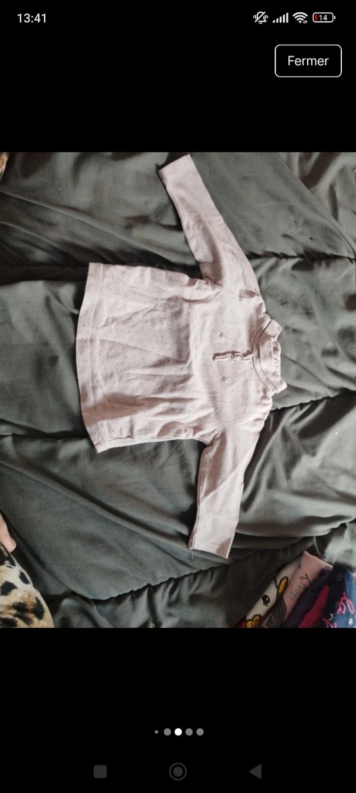 Lot de vêtement bébé fille taille 6 mois - photo numéro 5