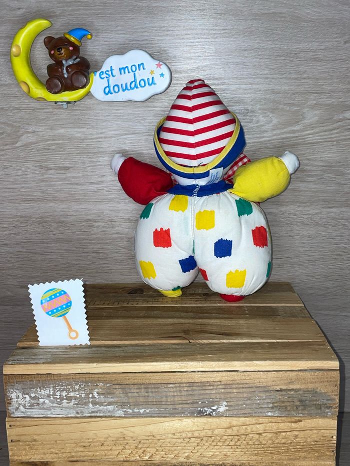 COR187 doudou clown 🤡 corolle - photo numéro 2