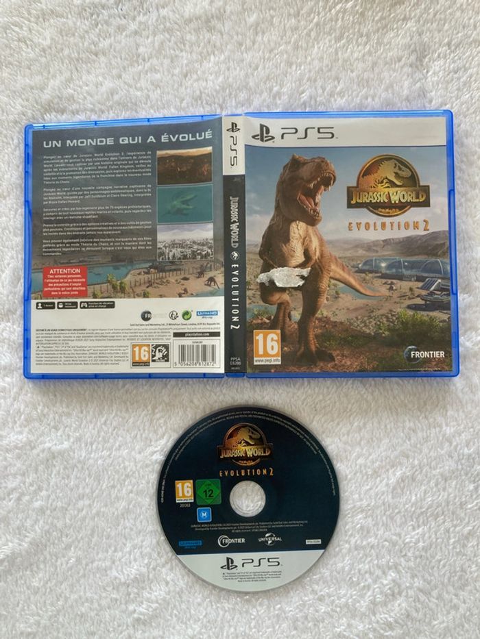 Jeu PS5 Jurassic World evolution 2
