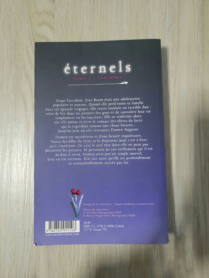 Lot de 2 livres "Éternels" - Tomes 1 & 2 - Alyson Noël - photo numéro 3