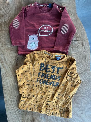 Lot 2 pulls fins Kiabi