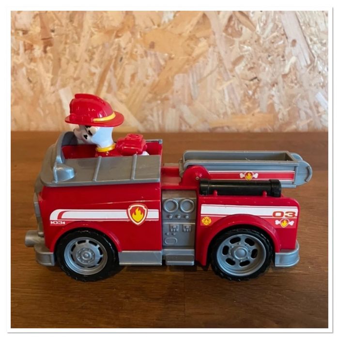 Idée cadeau 🎁 figurine Marcus et son véhicule de la Pat Patrouille - photo numéro 11
