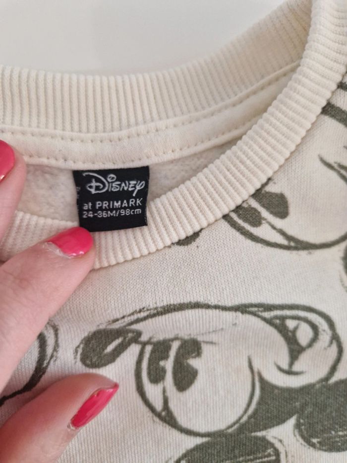 Sweat-shirt Mickey garçon 24/ 36 mois Disney - photo numéro 2