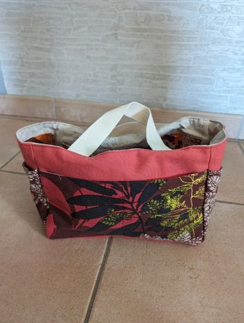 Sac fourre tout fait main