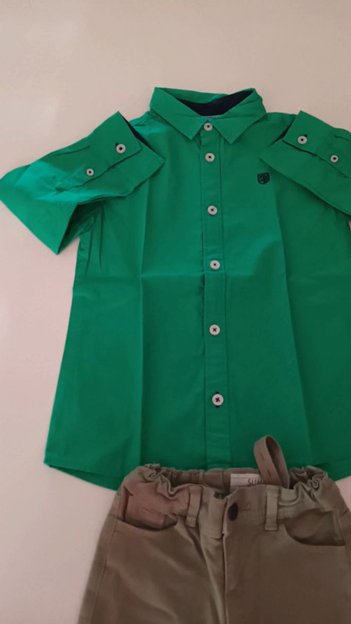 Ensemble garçon 4ans. 2€ le lot