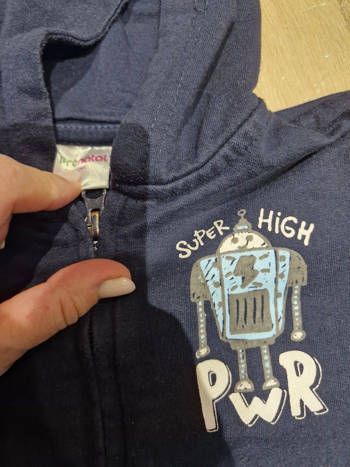 Gilet sweat à capuche - photo numéro 2