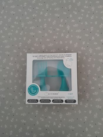 Couverts Grabease ergonomiques bébé