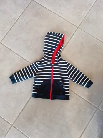 Gilet marinière terre de marin