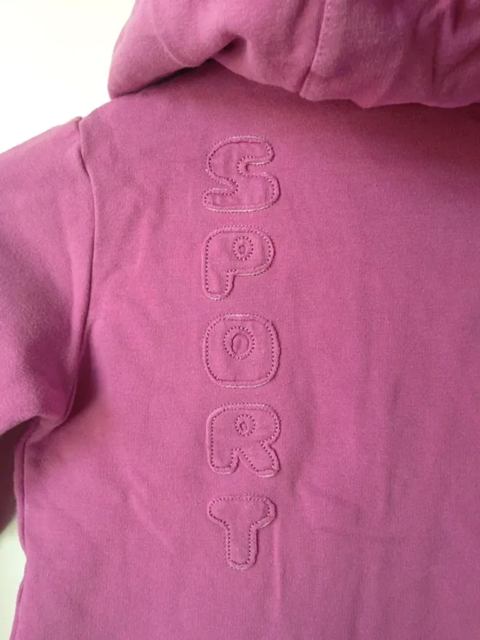 Veste sweat zippé à capuche 5ans 110cm Orchestra - photo numéro 6