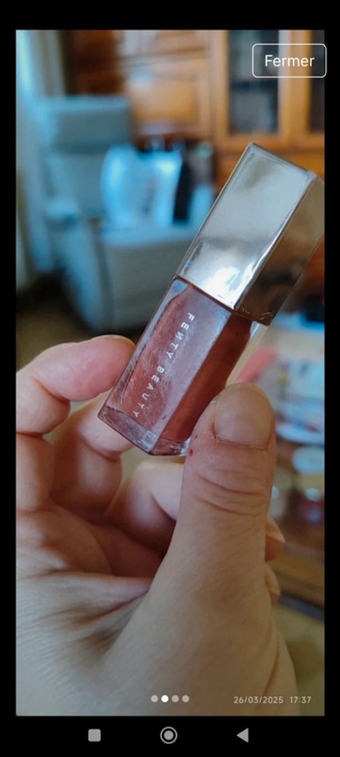 Fenty Beauty Mini Gloss Bomb Teinte Fenty Glow 5,5ml - photo numéro 2