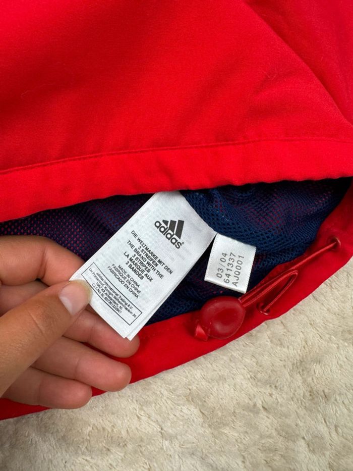 Veste de Survêtement Track Jacket Adidas Vintage Équipe de France Euro 2004 Taille M - photo numéro 13