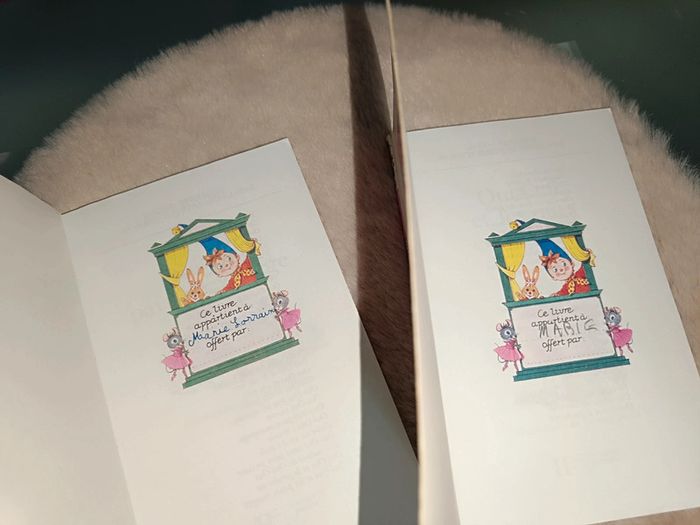 Lot de 2 livres enfants⭐OuiOui- bibliothèque rose - photo numéro 2
