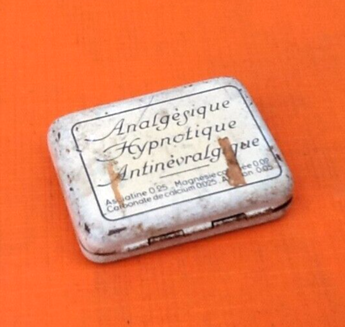 Années 1950 Boite publicitaire lithographiée Asciatine - photo numéro 3