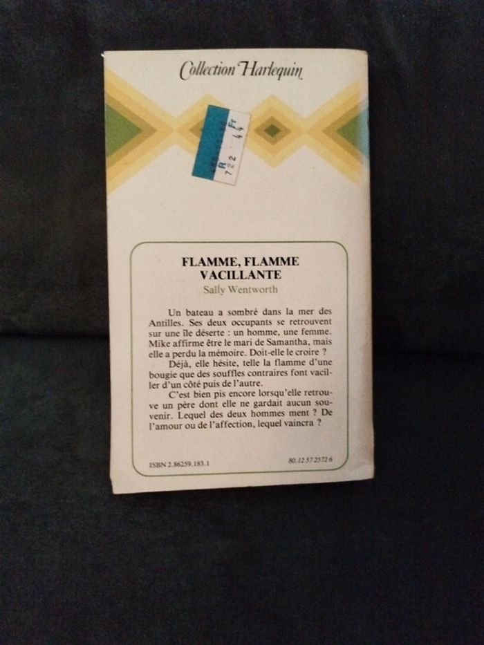 Flamme, flamme vacillante de Sally Wentworth - photo numéro 2