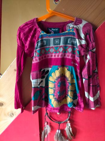 Ravissante tunique Desigual 5 ans