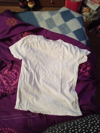 Tee shirt blanc 10 ans