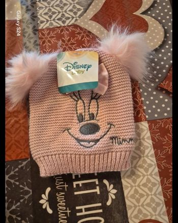 Bonnet minnie mousse neuf 