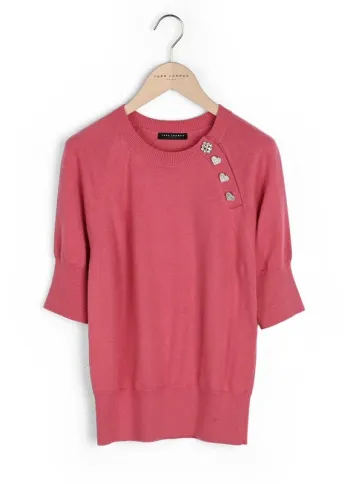 Pull rose Tara Jarmon – Taille 3 / L