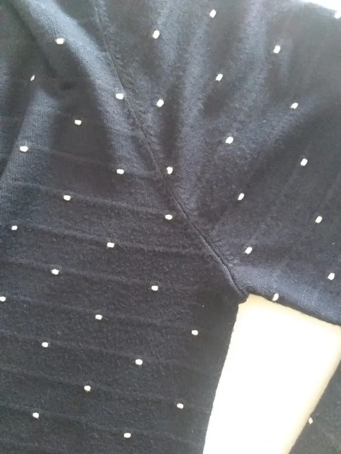 Petit pull fin bleu marine - photo numéro 7