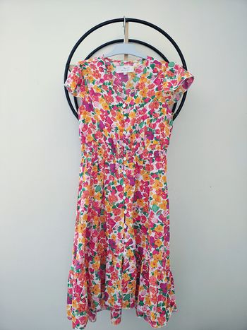 6 ans robe longue été mère et fille 