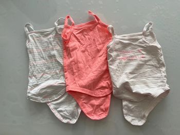 Lot bodies bretelles