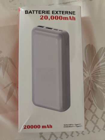 Batterie externe 20.000 mAh
