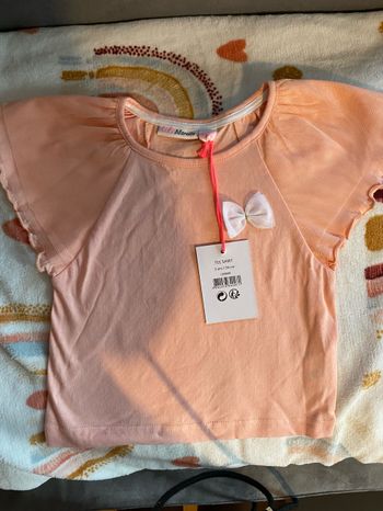 Tee-shirt Lili Marelle 3 ans neuf avec étiquette