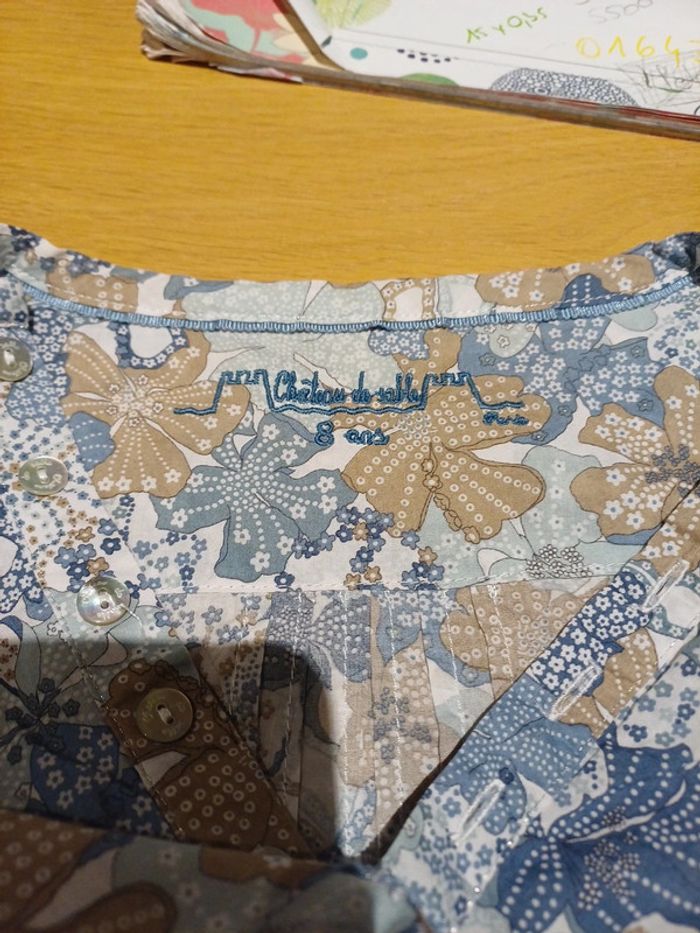 Blouse chemisier château de sable 8 ans - photo numéro 4