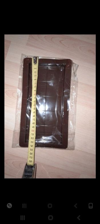 Moule en silicone forme tablette de chocolat épaisse
