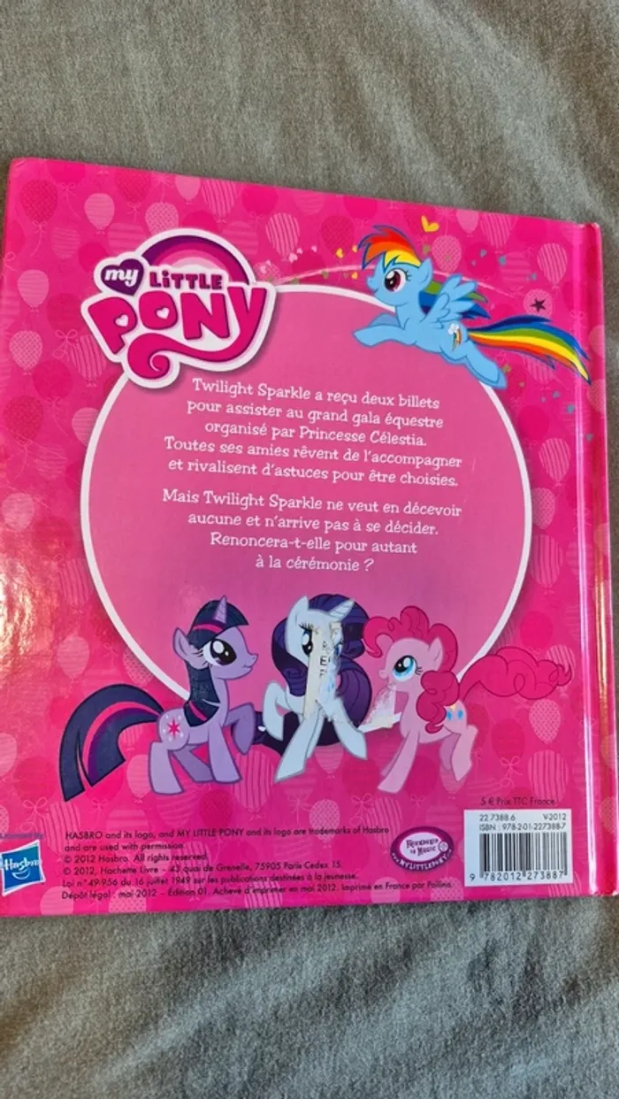 Livre my little poney - photo numéro 2
