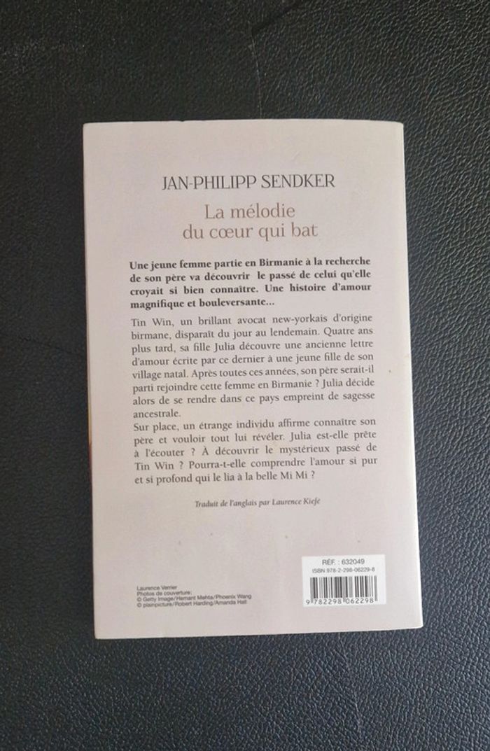 Livre "La mélodie du coeur qui bat" - photo numéro 2