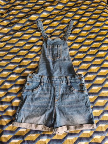 Salopette short