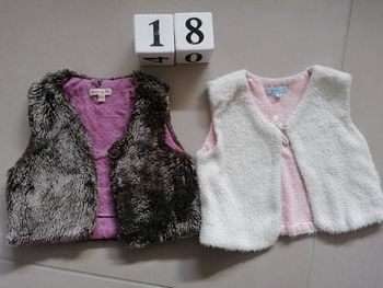 Gilets sans manches 18 mois