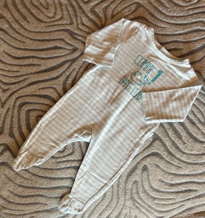 đŁ Lot de 2 pyjamas 1 mois đŁ - photo numĂ©ro 2