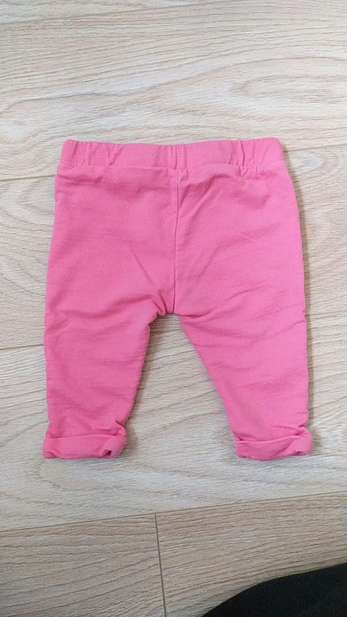 Ensemble 3/6 mois mi saison fleurs noeud - photo numéro 7