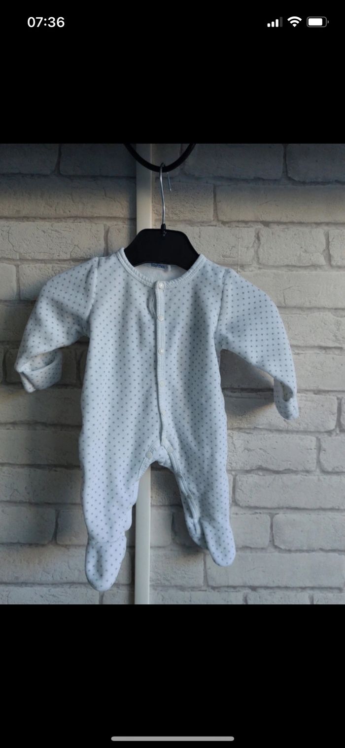 Pyjama mixte Bout'chou taille 1mois