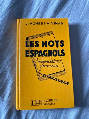 Les mots espagnols
