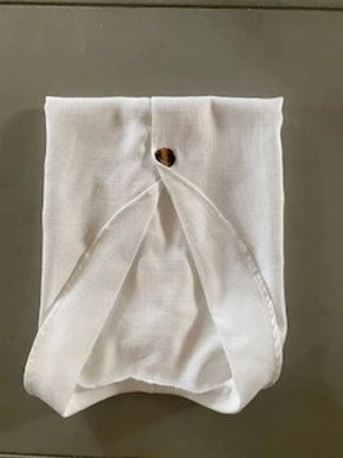 Chemise blouse blanche en lin et coton taille 38 / 40 - photo numéro 17