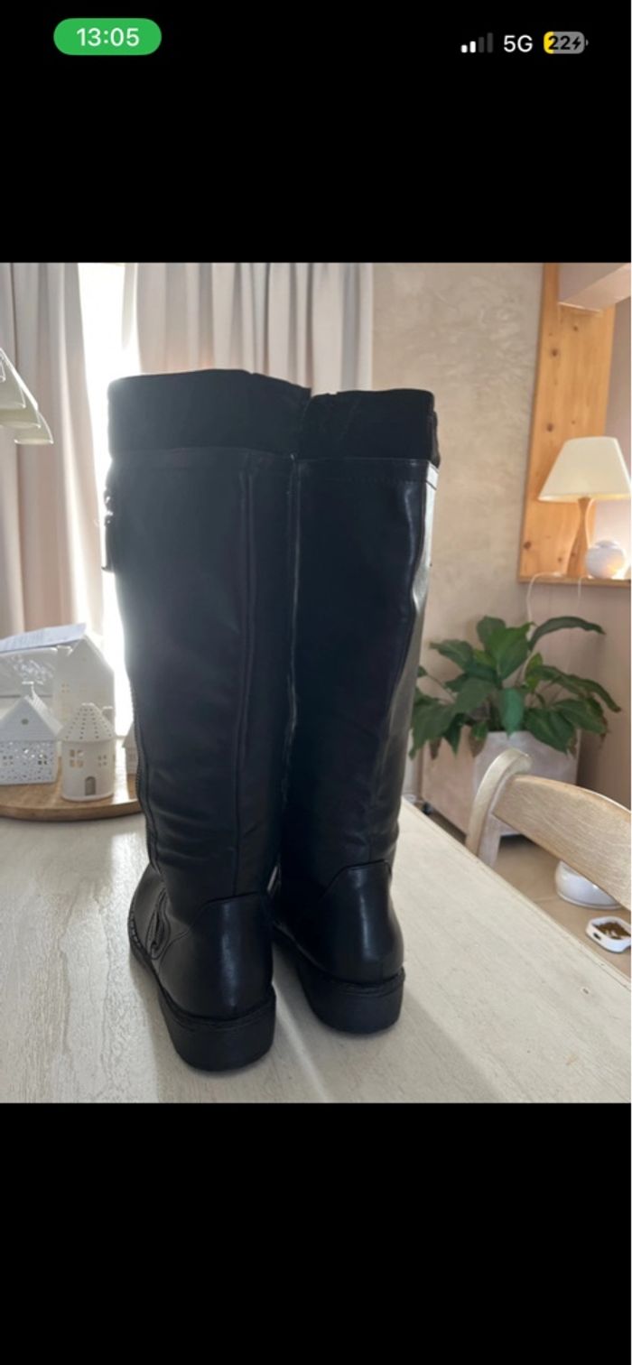 Bottes hautes noires - photo numéro 4