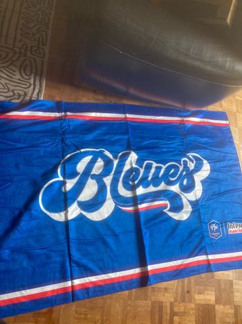 Serviette de plage «  les bleues » FFF