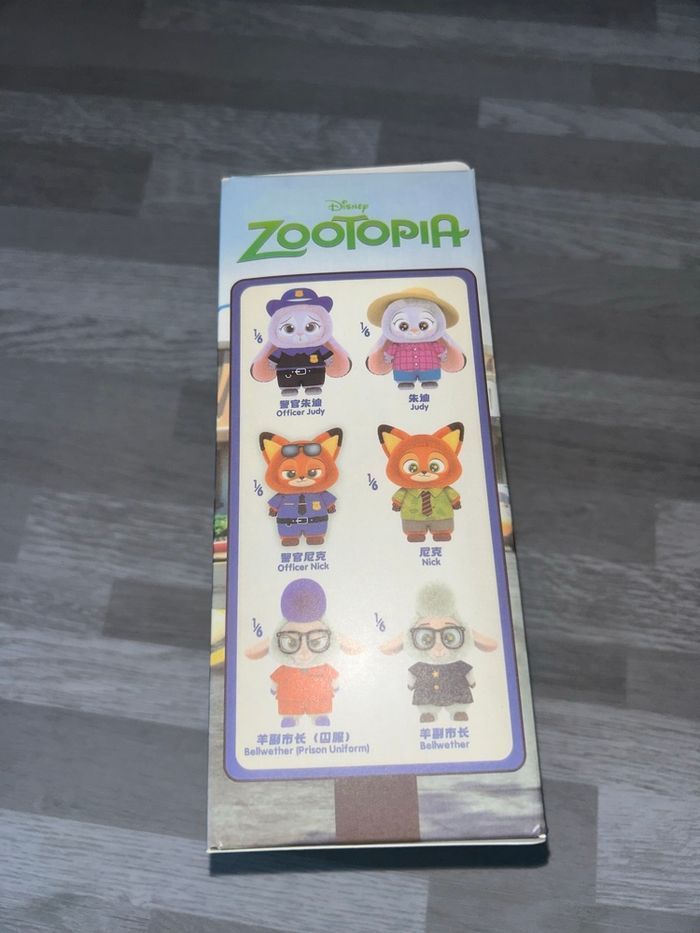 Peluche porte-clefs style labubu zootopia Disney - photo numéro 2