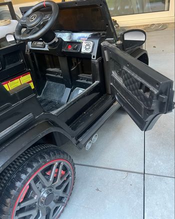 Voiture électrique Mercedes 