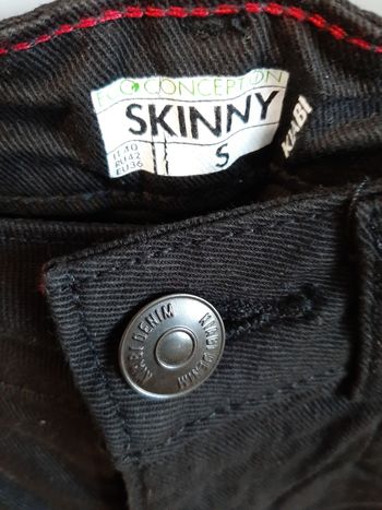 Jean's Skinny Kiabi T36 S noir