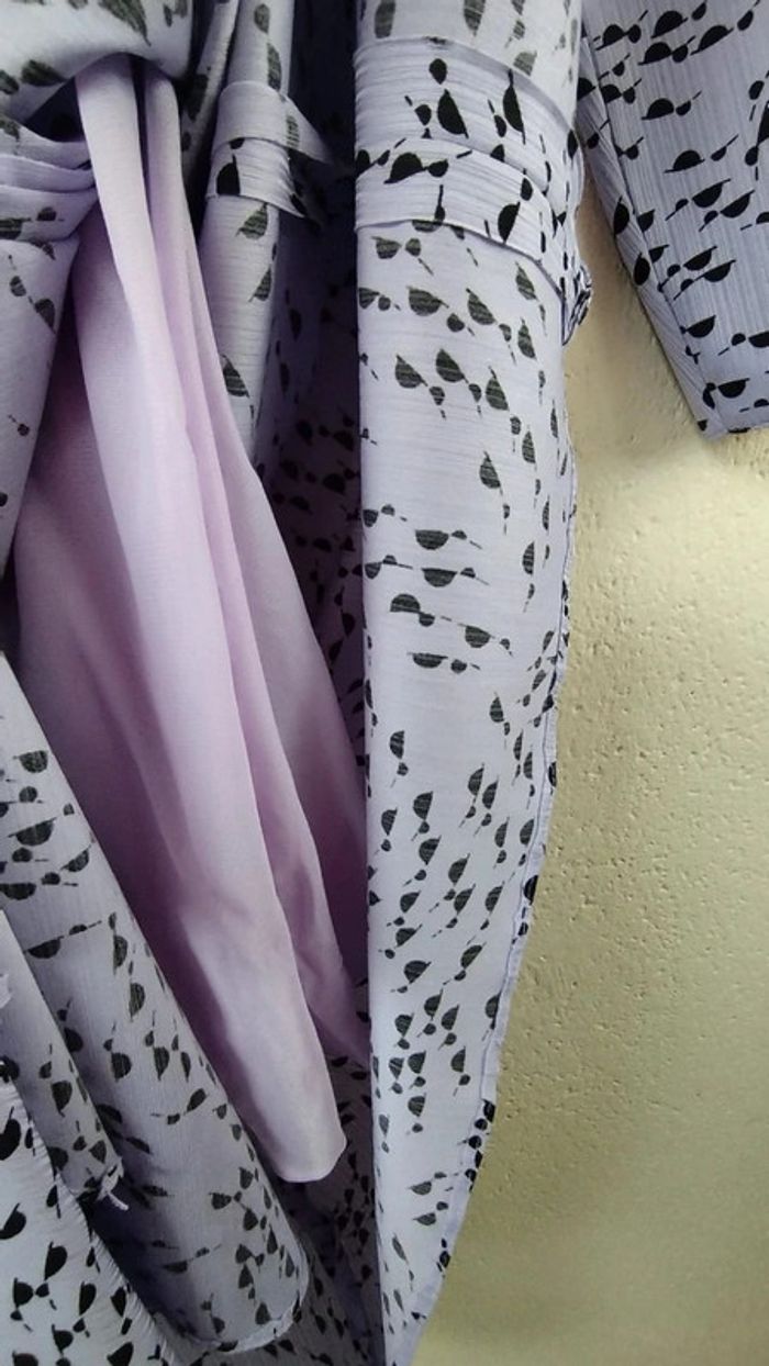 Robe mauve - Made in Italy - taille 44 - photo numéro 5