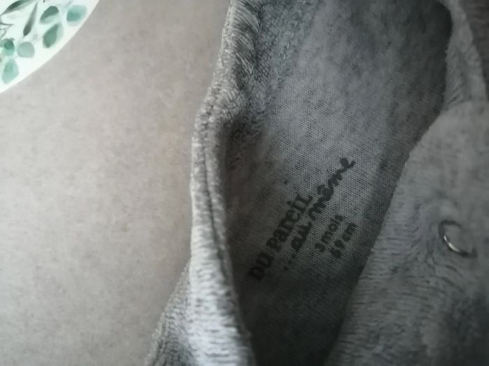 Pyjama dpam 3 mois loup - photo numéro 5